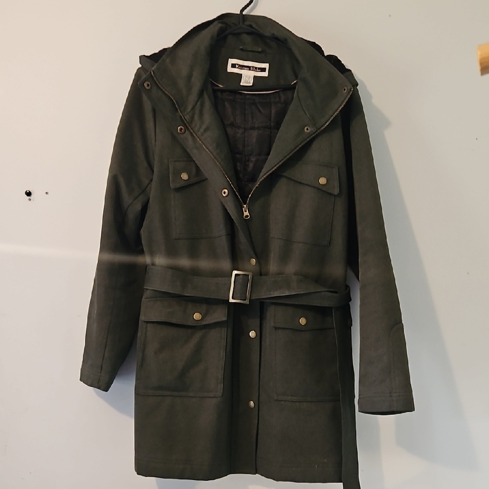 Kristen Blake Olive Utility Jacket